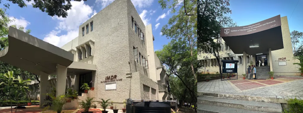 IMDR Pune campus life featuring modern library and infrastructure facilities for 2026 batch