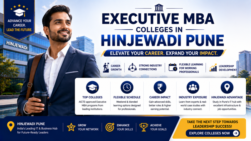 Top MBA Colleges in Hinjewadi Pune comparison table with fees and placements
