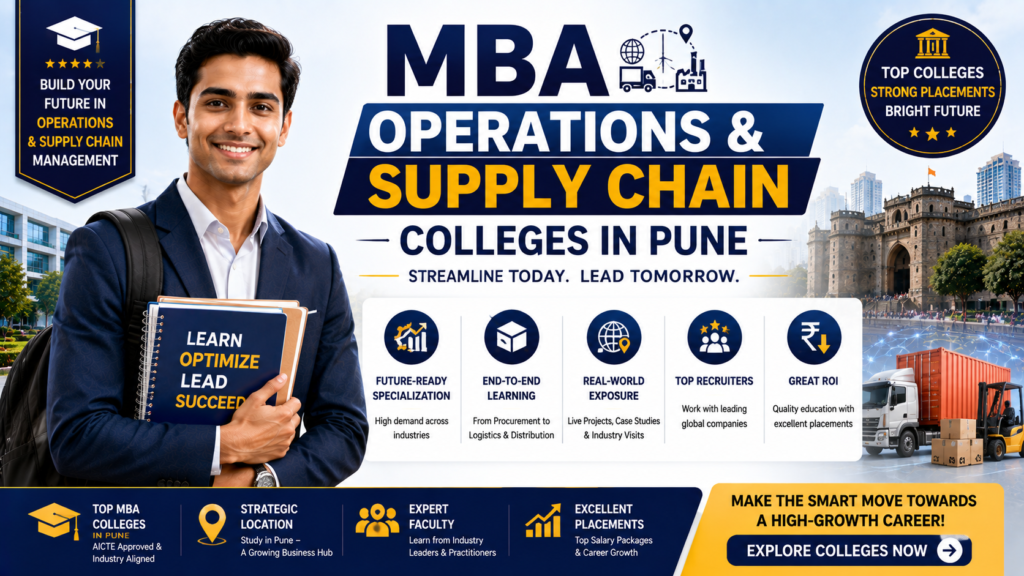 Top MBA Operations and Supply Chain Colleges in Pune 2026